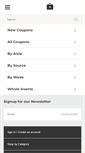 Mobile Screenshot of couponsclippedcheap.com